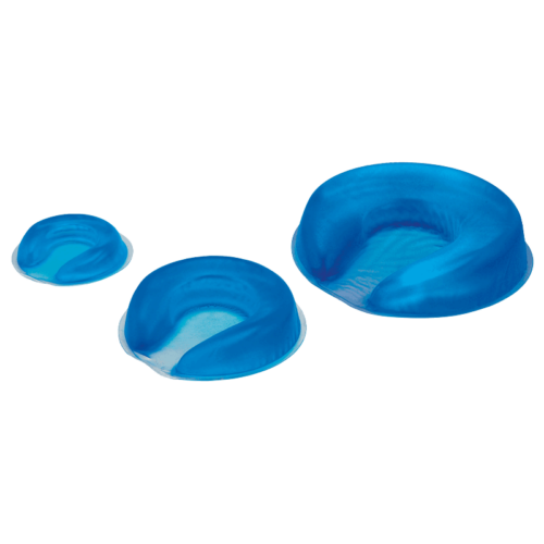 Appoggiatesta a ferro di cavallo con base